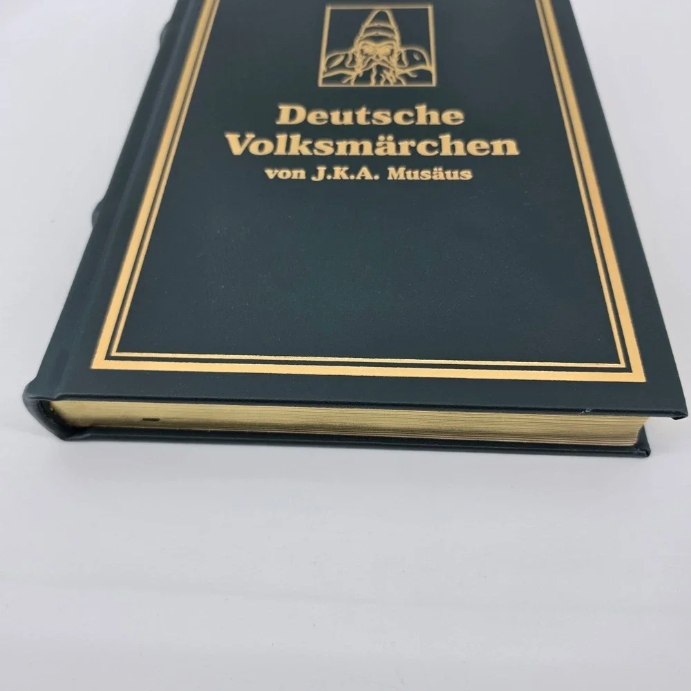 Deutsche Volksmärchen Musäus Archiv Verlag Leather Limited Edition German Book